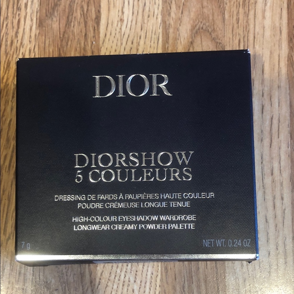 Dior Diorshow 5 Couleurs Eyeshadow in Black and Silver